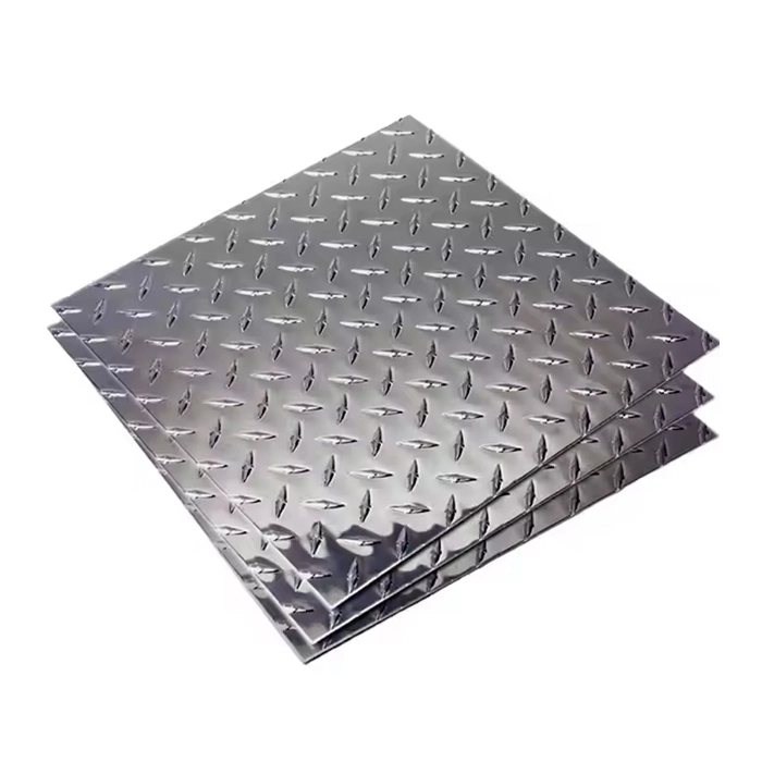 Tấm inox chống trượt, tấm inox gân