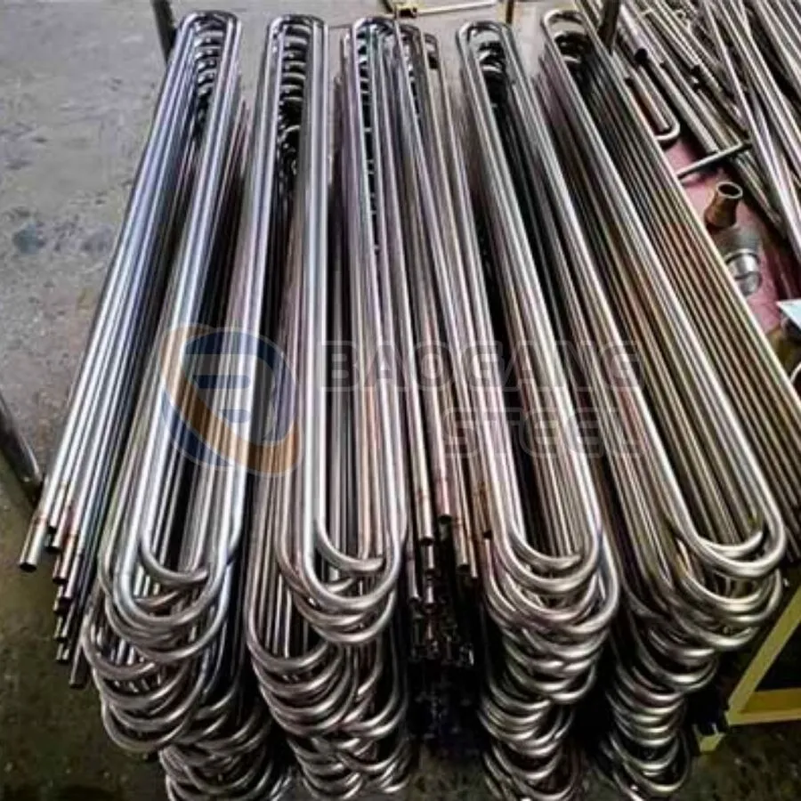 Dàn ống trao đổi nhiệt inox chữ U