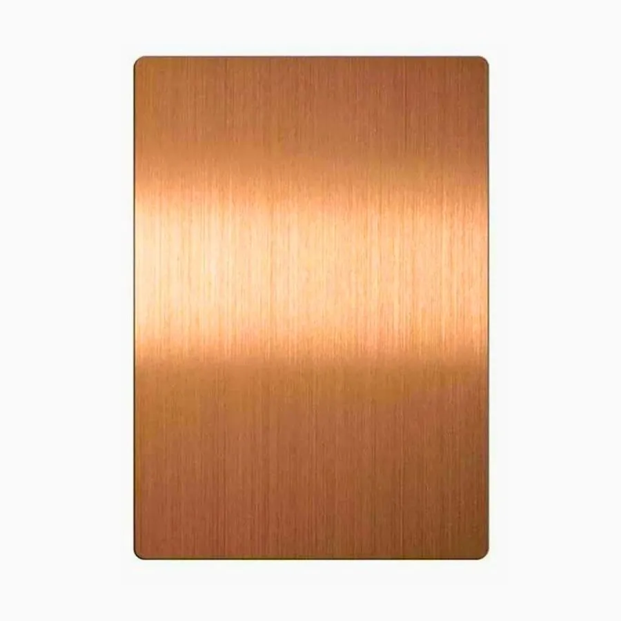 Tấm Inox Vàng Xước